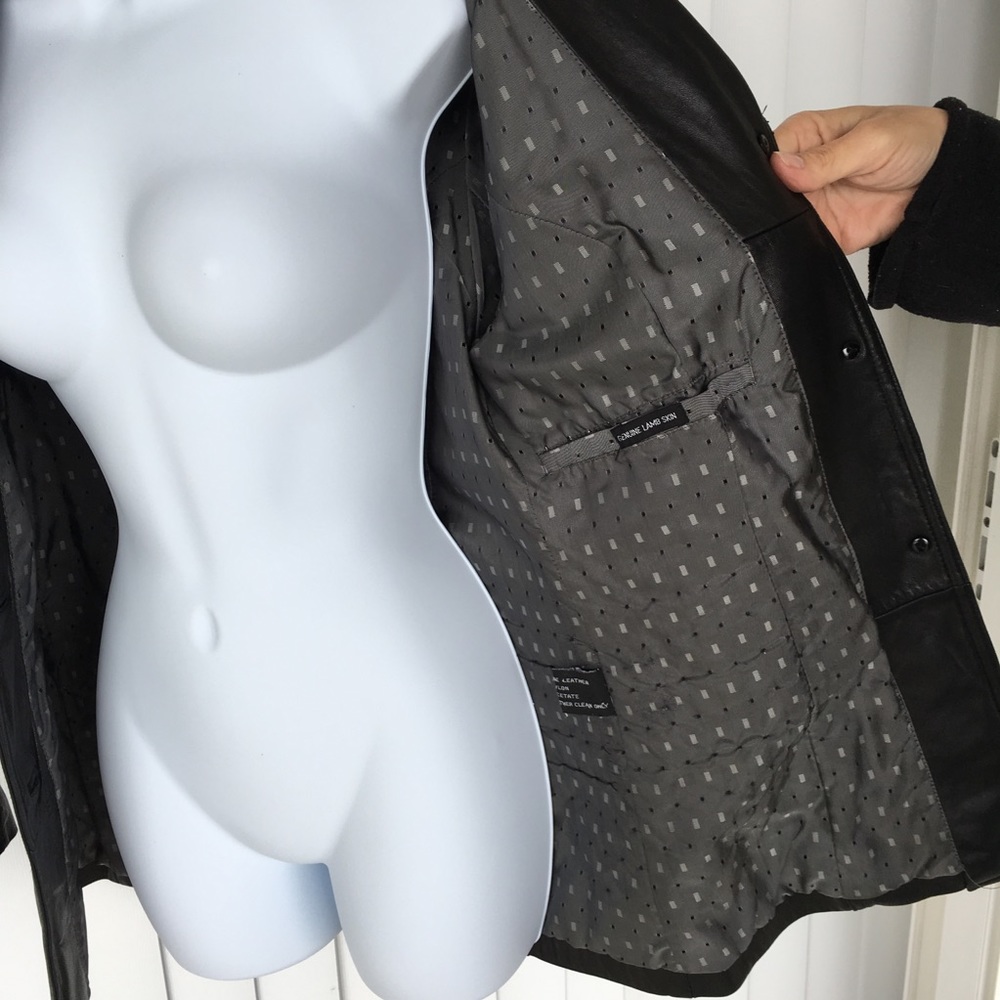 Leather Blazer - image 3